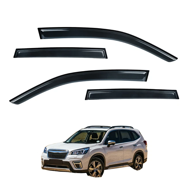 Rain Guards Window Visor For 2014-2018 Subaru Forester Deflector Vent Shade 4pc