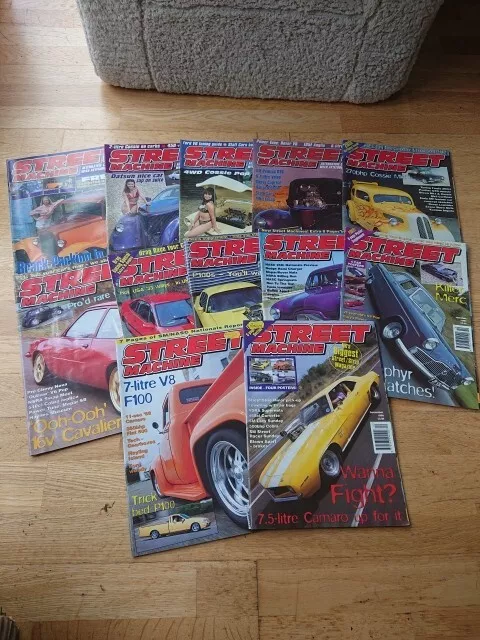 Street Machine Magazine Full 12 Magazines From 1999