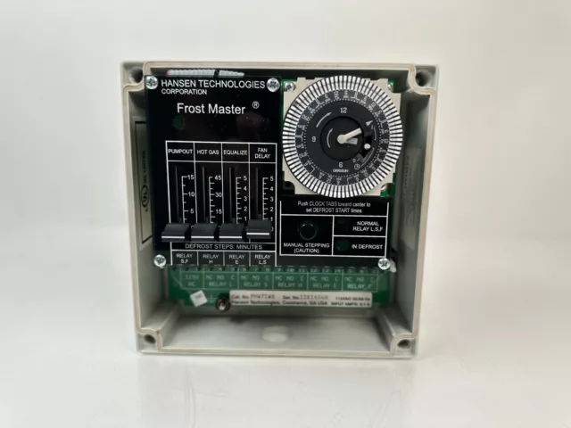 Hansen Technologies Frost Master Cat Fm-71-B  Defrost Controller 115V 50/60 Hz