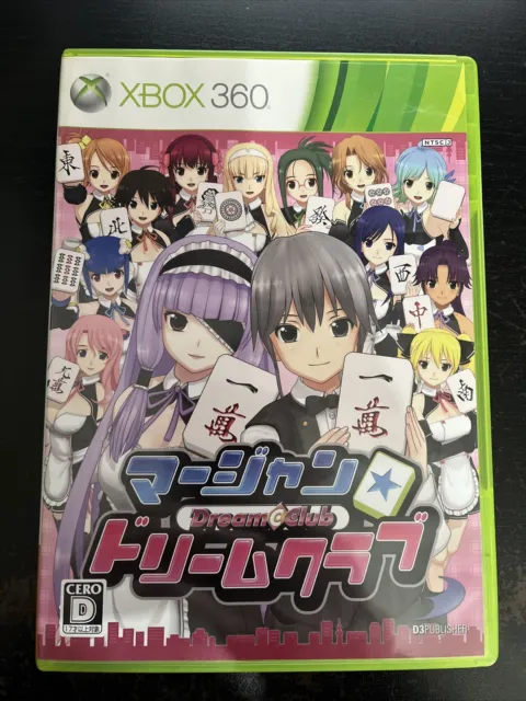 DREAM CLUB ZERO Mahjong Xbox 360 Microsoft NTSC-J gioco giapponese -  venditore UK EUR 112,97 - PicClick IT