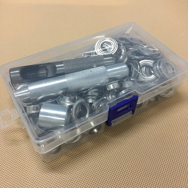 Jeu D'Outils De Pose D'Œillets 6mm - Pour Cuir, Toile, Bâche - Artisanat Et Réparation