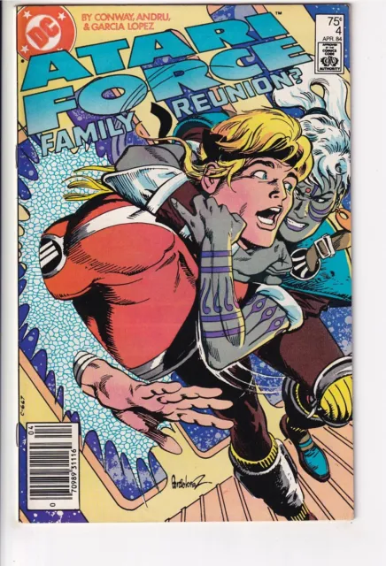 Atari Force #4 DC Newsstand FN/VF IN
