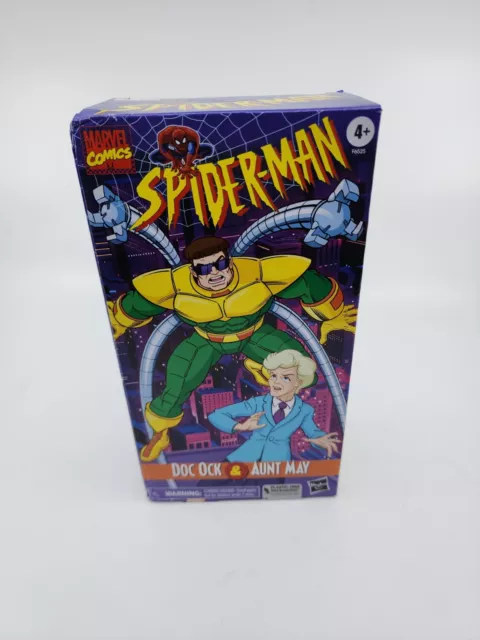 Marvel Legends Doctor Octopus & Aunt May VHS 2 Pack Review 