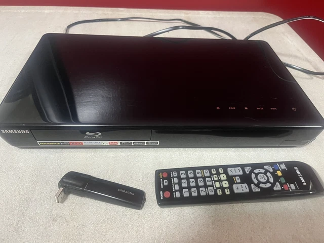 Samsung BD-P3600 Blu-Ray HDMI DVD Player w/Remote & Wireless LAN Adapter