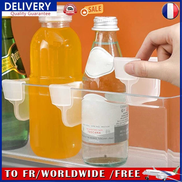 Refrigerator Divider Kitchen Gadgets Storage Free Adjustment for Kitchen (10pcs)