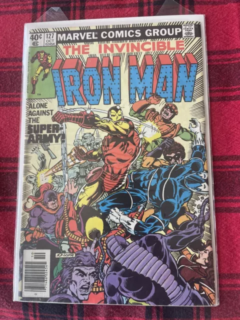 The Invincible Iron Man #127. Vol. #1. CGC 9.2. Newsstand Edition.
