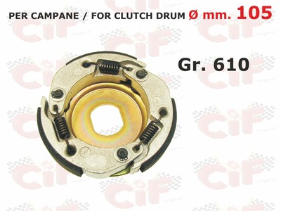 Adige ADIGE FB-129/C3B GIRANTE FRIZIONE RACING CAMPANA 105 mm 11 Kg APRILIA AP8206703 