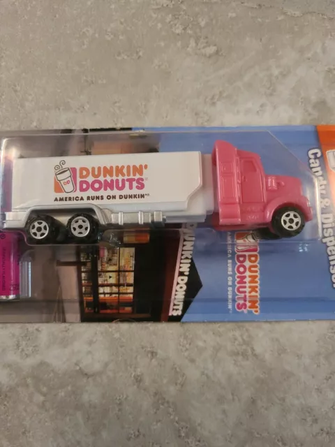 RETIRED Sealed Limited Edition Dunkin Donuts Pez Dispenser Truck