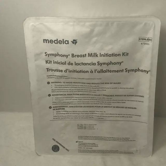 New Sealed Medela Symphony Breast Milk Initiation Kit # 67350S