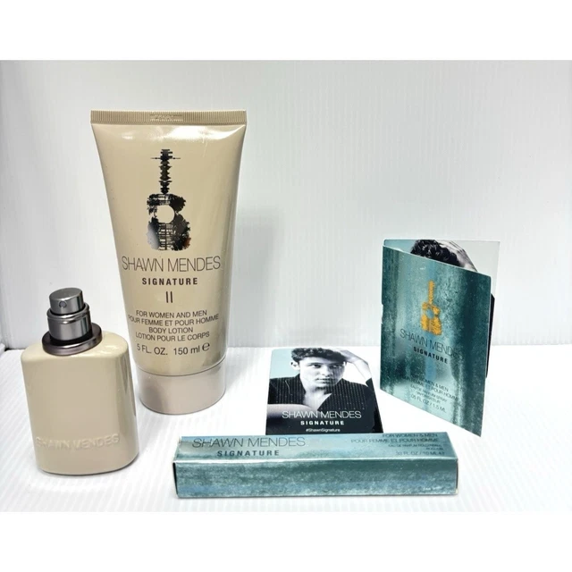 SHAWN MENDES SIGNATURE Signature II Eau De Parfum Lot with