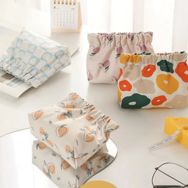 Borsa portaoggetti tovagliolo sanitario donna sacchetti tampone porta carte di credito borsa OrganizH7