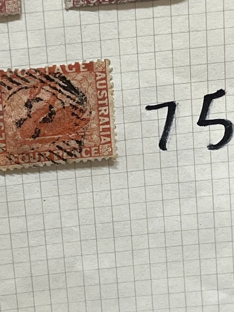 Western Australia stamp Lot 75 Western Australia stamp Lot 75