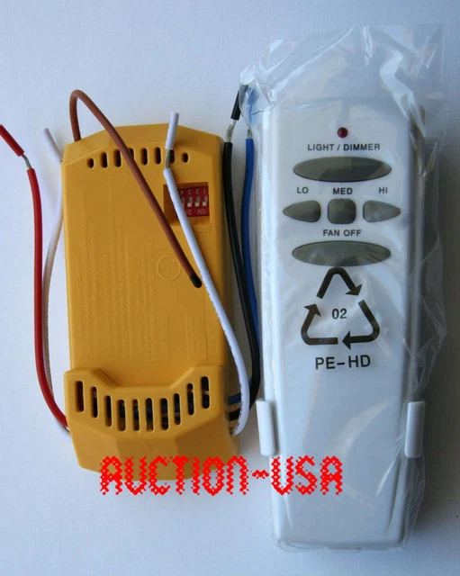 NEW HUNTER CEILING Fan& Light Remote Control Receiver Part 84368 Model