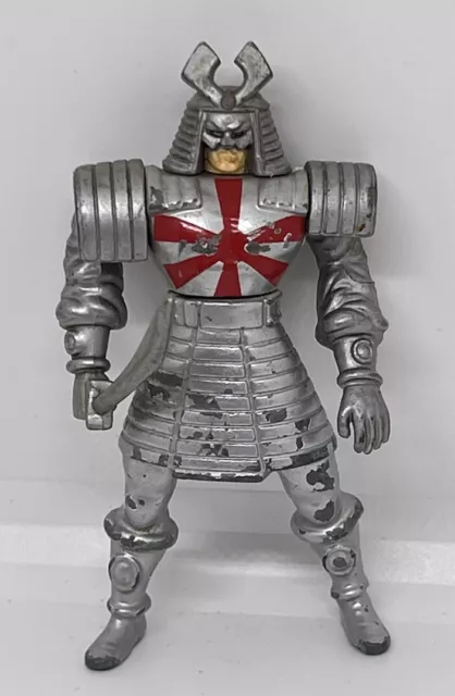 90's Toy Biz Die Cast X-Men Steel Mutants Silver Samurai 1995 Diecast 3”