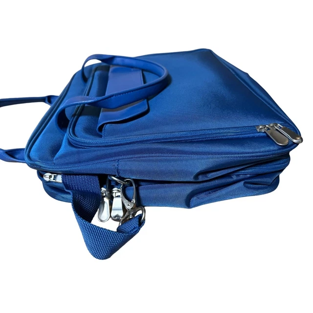Samantha Brown Essential Carry-All Bag with Packing Cubes Bright Cobalt Blue NWT 3