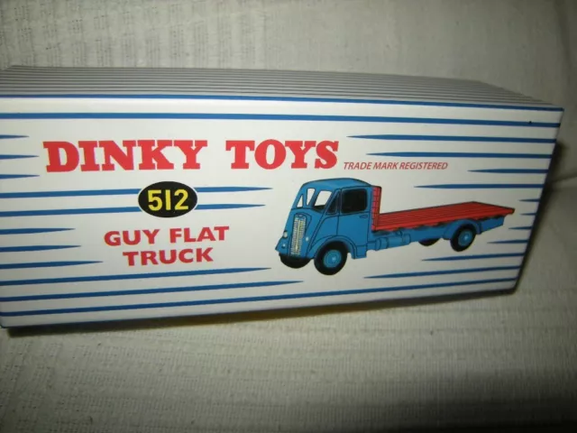 Dinky Toys réplica serie Atlas Guy camión plano en embalaje original