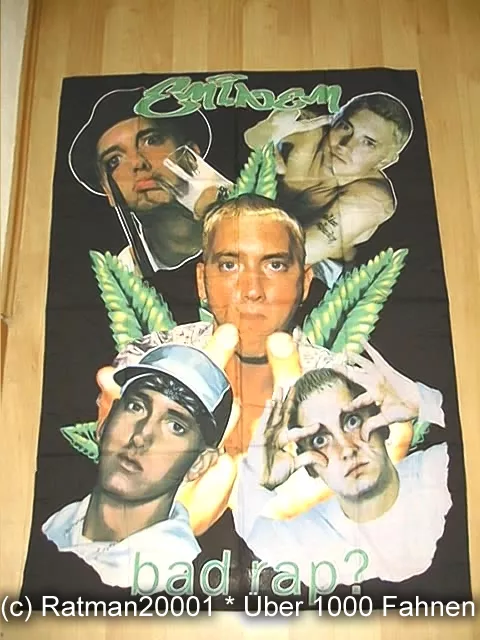 Fahne Flagge EMINEM BGVR 122 - 95 x 135 cm