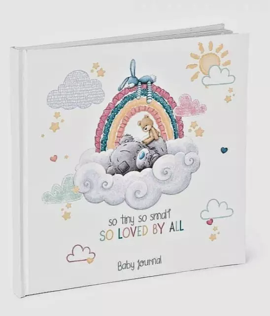 Tiny Tatty Teddy Bear Newborn Baby 1St Year Record Memory Book Keepsake Journal