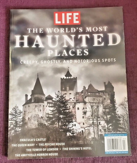 LIFE MAGAZINE THE World's Most Haunted Places Creepy, Ghostly