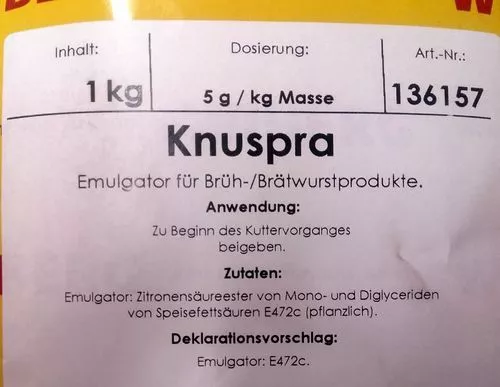 Wiberg Knuspra 1 kg, Gewürz, Gewürze