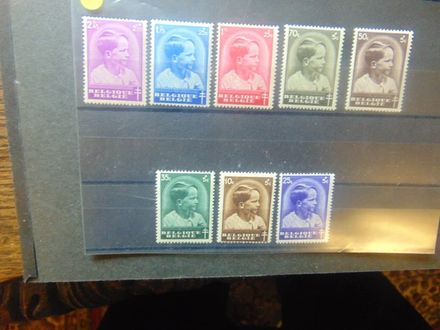 BELGIEN NR. 434-441 POSTFRISCH  s. BILD