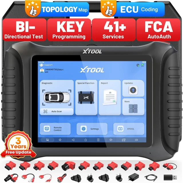2026 XTOOL IP900S OBD2 Diagnoseger t Topologie Bidirektionale ECU 2026-xtool-ip900s-obd2-diagnoseger-t-topologie-bidirektionale-ecu