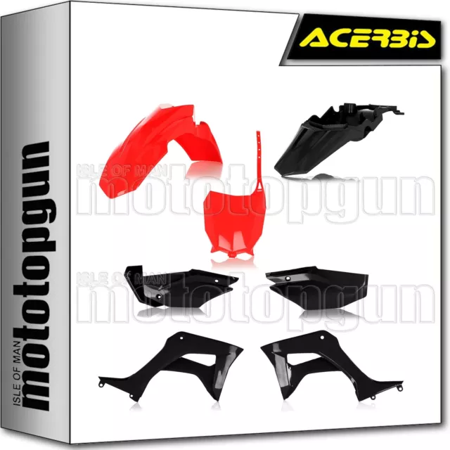 Acerbis Kit Plastico Completo Rojo Negro Honda Crf 110F 2022 22