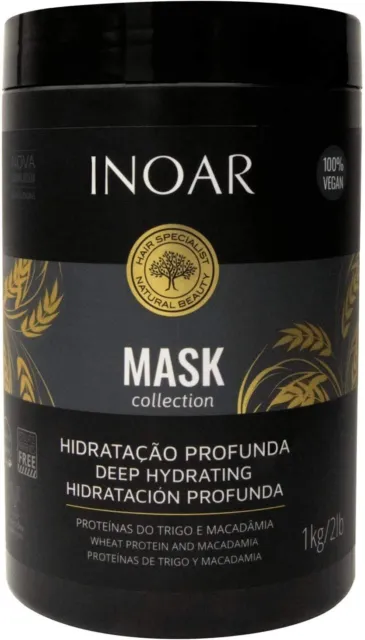 Brasilianische Haarmaske Protein und Madamia 1K - INOAR