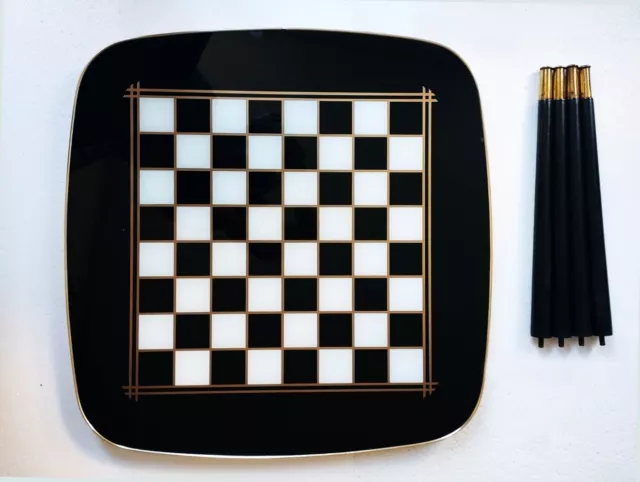 Table basse échiquier / Chessboard coffee table Germany/ Schachbrett Couchtisch 3