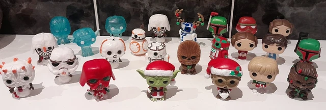 NEW Funko Pop Vinyls Pocket Pops STAR WARS CHRISTMAS - Choose Your Character
