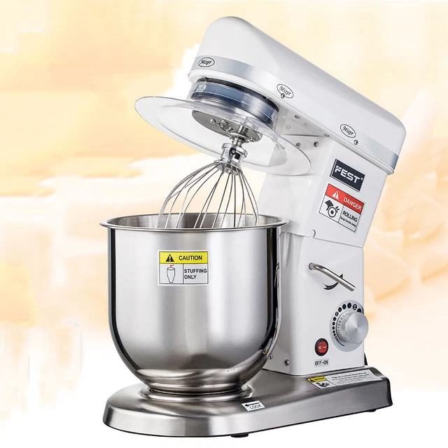 7L Commercial Food Dough Mixer Stand Dough Egg Beater cream milk cap machine