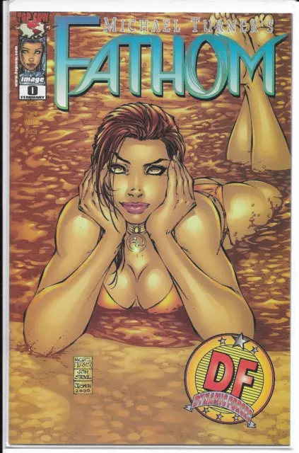 FATHOM (Michael Turner's) #0 (Feb 2000) Variant LIMITED EDITION Cover - M TURNER