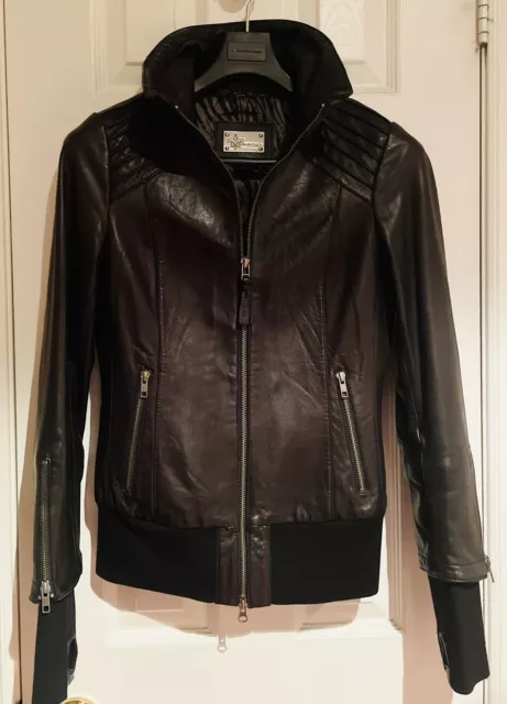 Mackage lamb leather jacket size Small - Excellent condition