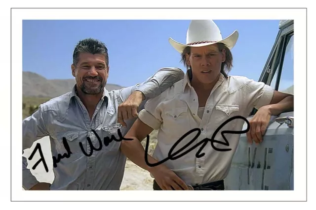 FRED WARD & KEVIN BACON Signed Autograph Gift PHOTO Print TREMORS