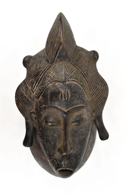 Yaure Baule Portrait Mask Ivory Coast