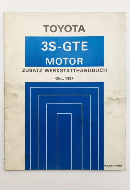 Toyota Celica 4WD | 3S-GTE Motor | ST165  | 1987 | Werkstatthandbuch Buch