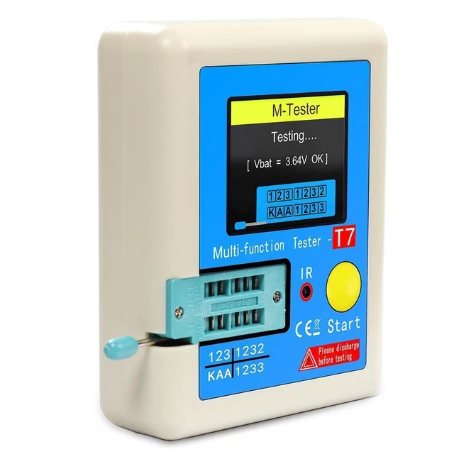 Transistor Tester LCR-T7 componenti elettronici transistor TFT
