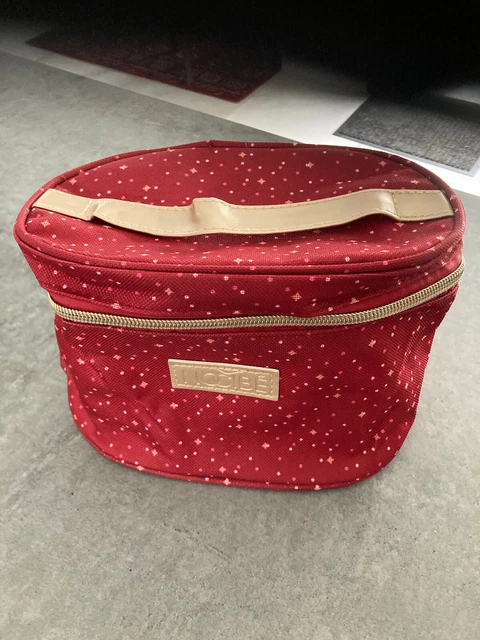Trousse De Maquillage Nocibé En Velours Taupe | Avec 2 Produits + 1 Bougie Offerts | Neuf Avec étiquettes