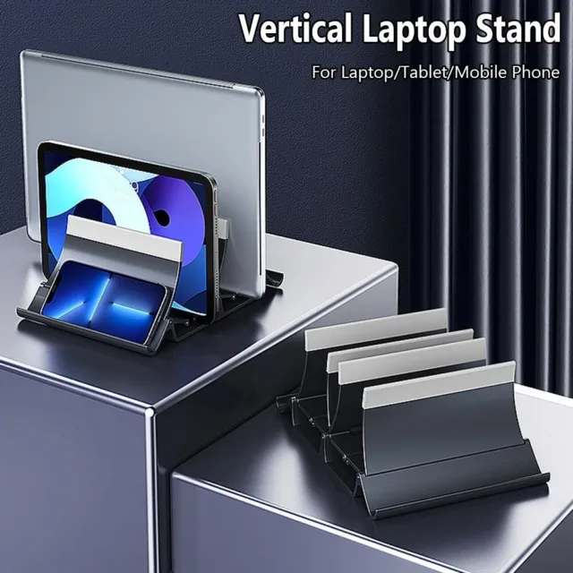 de stockage Support vertical pour ordinateur portable For Dell/HP/Chrome Book