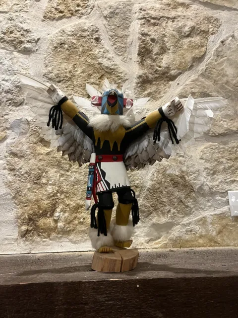 Vintage Kachina Eagle Dancer Doll  Native American 16"