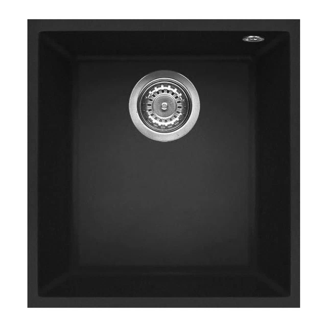 Elleci Quadra 100 G40 Aufsatzwanne Rechteckig Granitek