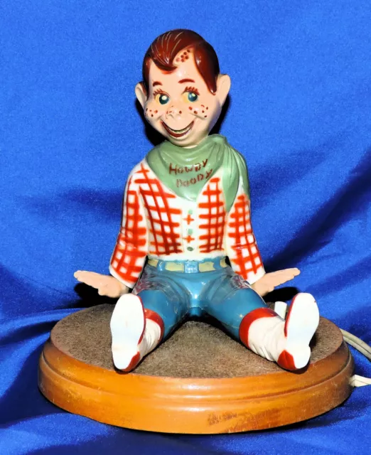 Rare Vintage Howdy Doody Western Cowboy Cosmic Scout Electric Night Lamp 1950's