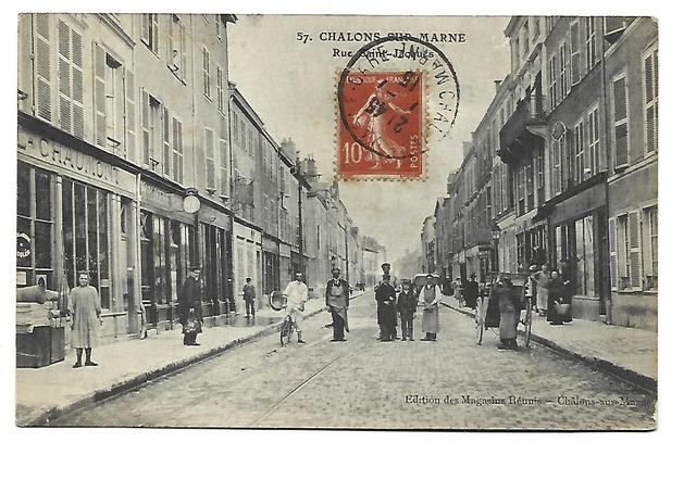 51  Chalons Sur Marne  Rue Saint Jacques