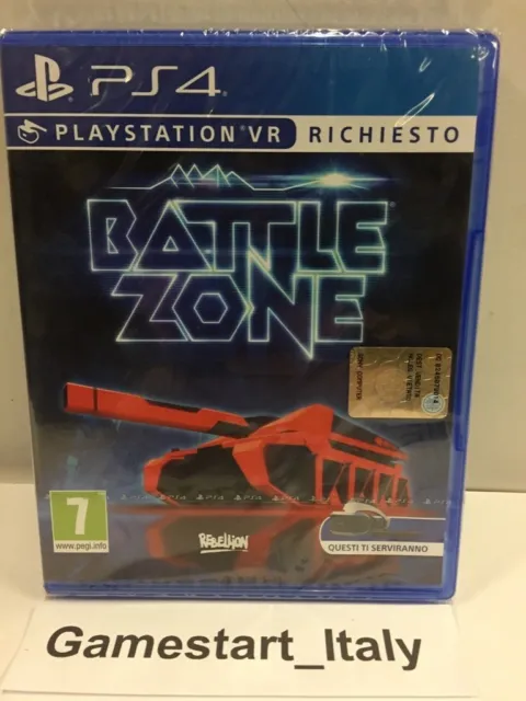 Battlezone Sony Ps4 Richiesto Visore Vr - Nuovo Sigillato Pal Version New Sealed