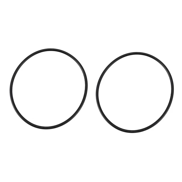 2x guarnizioni in gomma nitrile tipo O guarnizione Oesen nero 150X140X5 mm B4G4