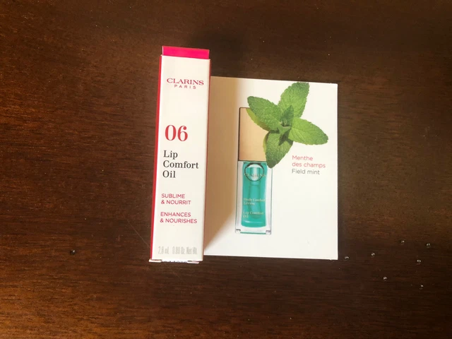 CLARINS Lip Comfort Oil 06 Mint 2.8 ml / 0.09 oz