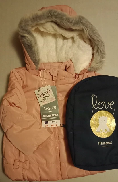 PARKA BEBE 12 mois orchestra avec capuche amovible sac a dos offert EUR 15 00 PicClick FR