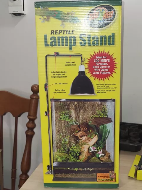 Terrarium ""Wide"" Stand Lamp