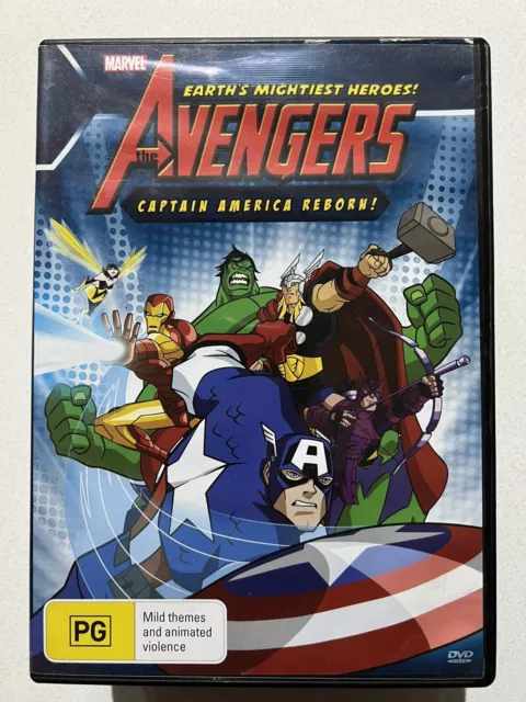 … Marvel The Avengers Captain America Reborn (Dvd, Pg)