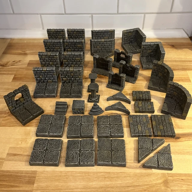 Dwarven Forge Variety Pack Tiles Terrain D&D 38 PIECES Dwarven Forge Variety Pack Tiles Terrain D&D 38 PIECES